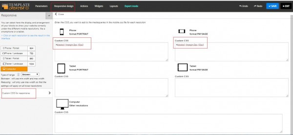 Add CSS to make your modules look good on a mobile device