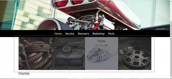 All four backgrounds added to the top row modules for your Joomla Template