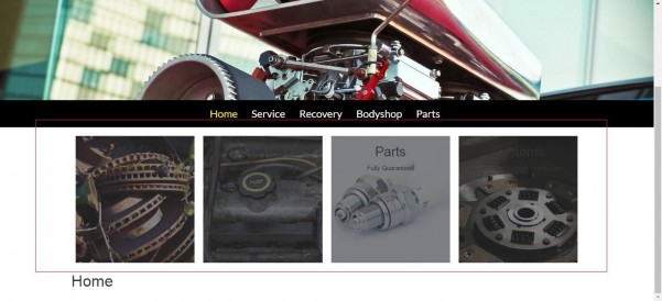 Top row of modules now positioned nicely in your Joomla Template